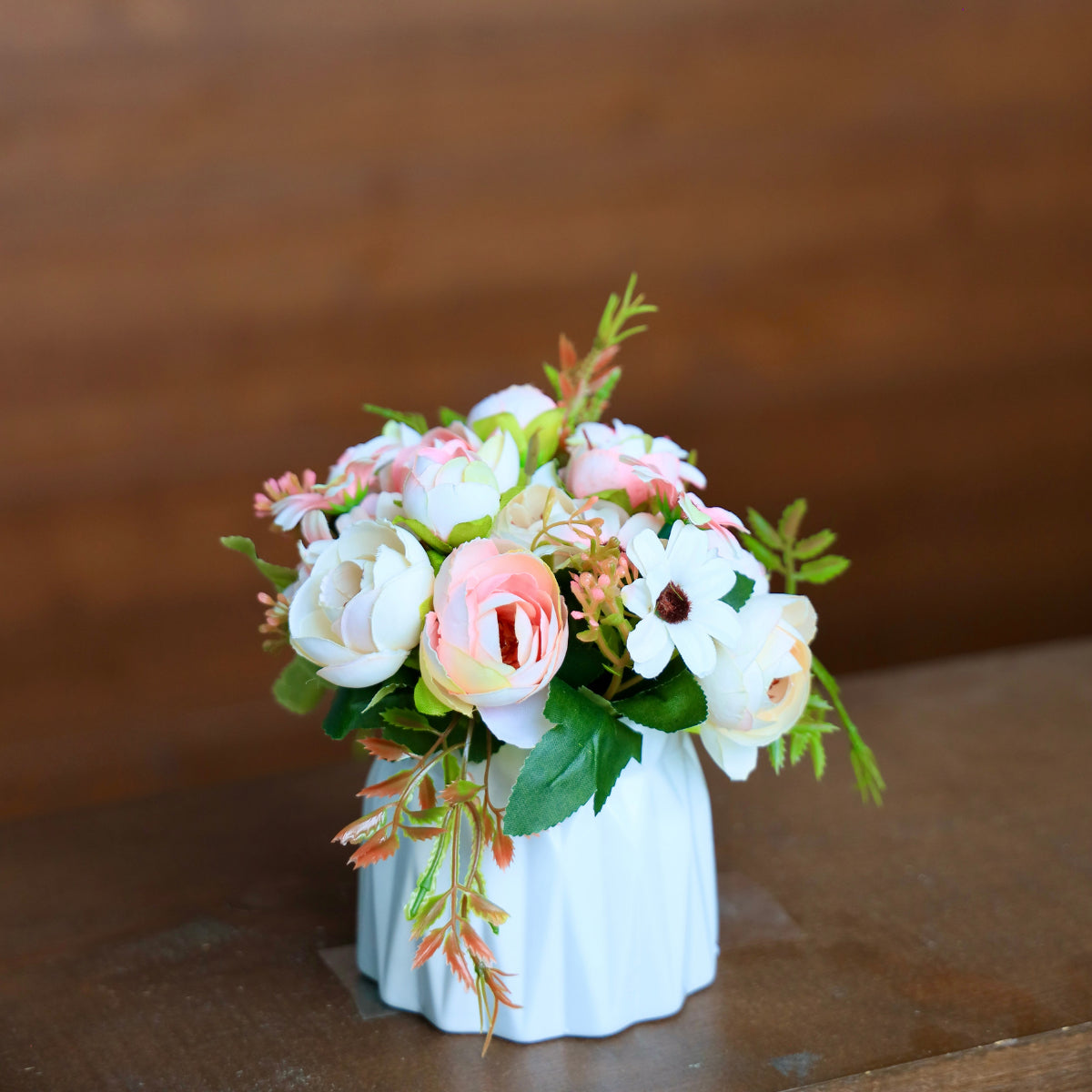 Dayla Artificial Potted Flower Bouquet 8''X8''