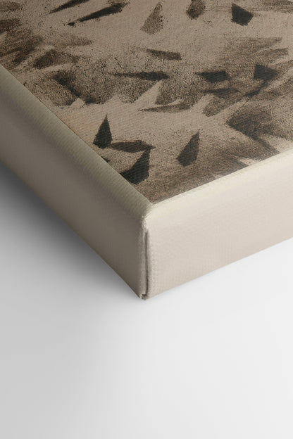 GRAIN D'OMBRE, Oeuvre sur toile étirée