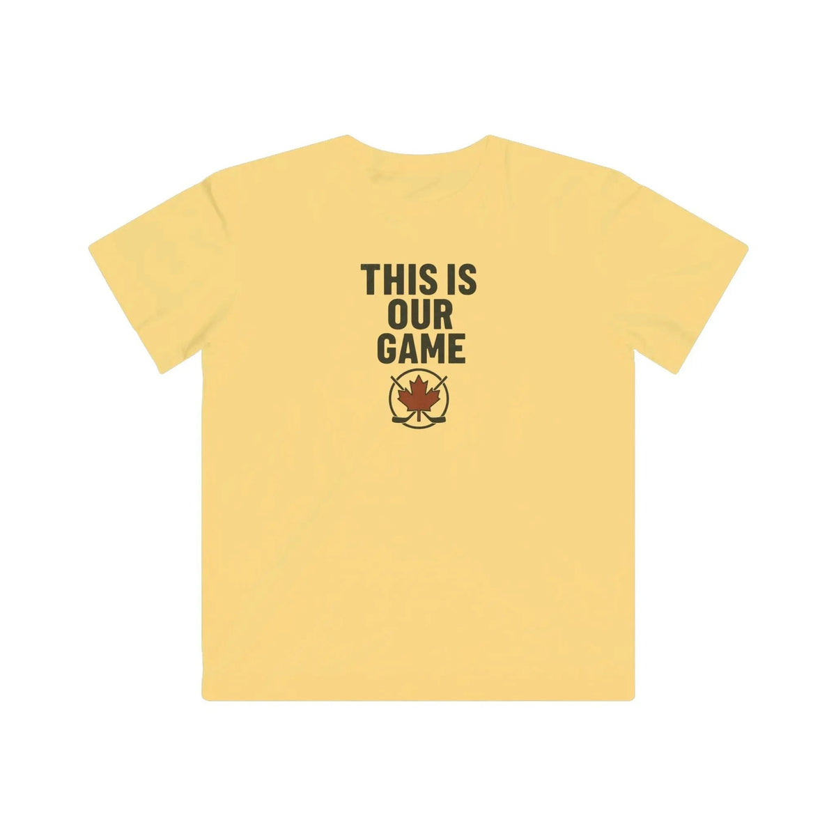 This Is Our Game Youth T-Shirt – Canadian Maple Leaf Tee