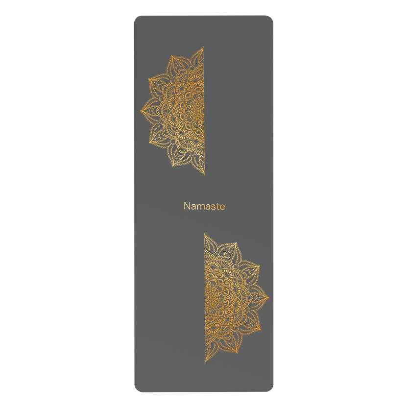 Widened &amp; Thickened PU Rubber Yoga Mat – Premium Non-Slip Fitness Exercise Mat