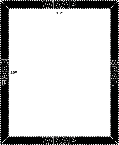 Handcrafted Custom Photo Canvas Print – Portrait