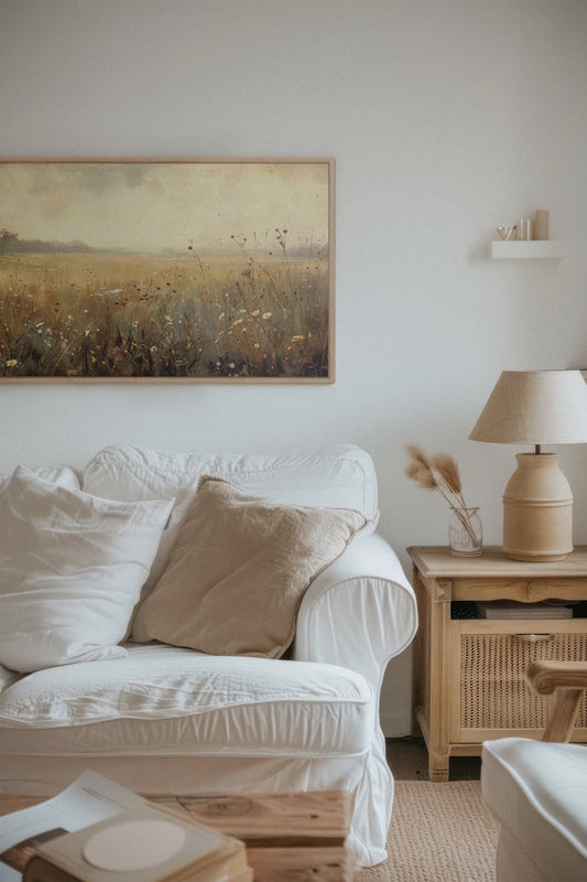 Greenscape, Oeuvre sur toile étirée