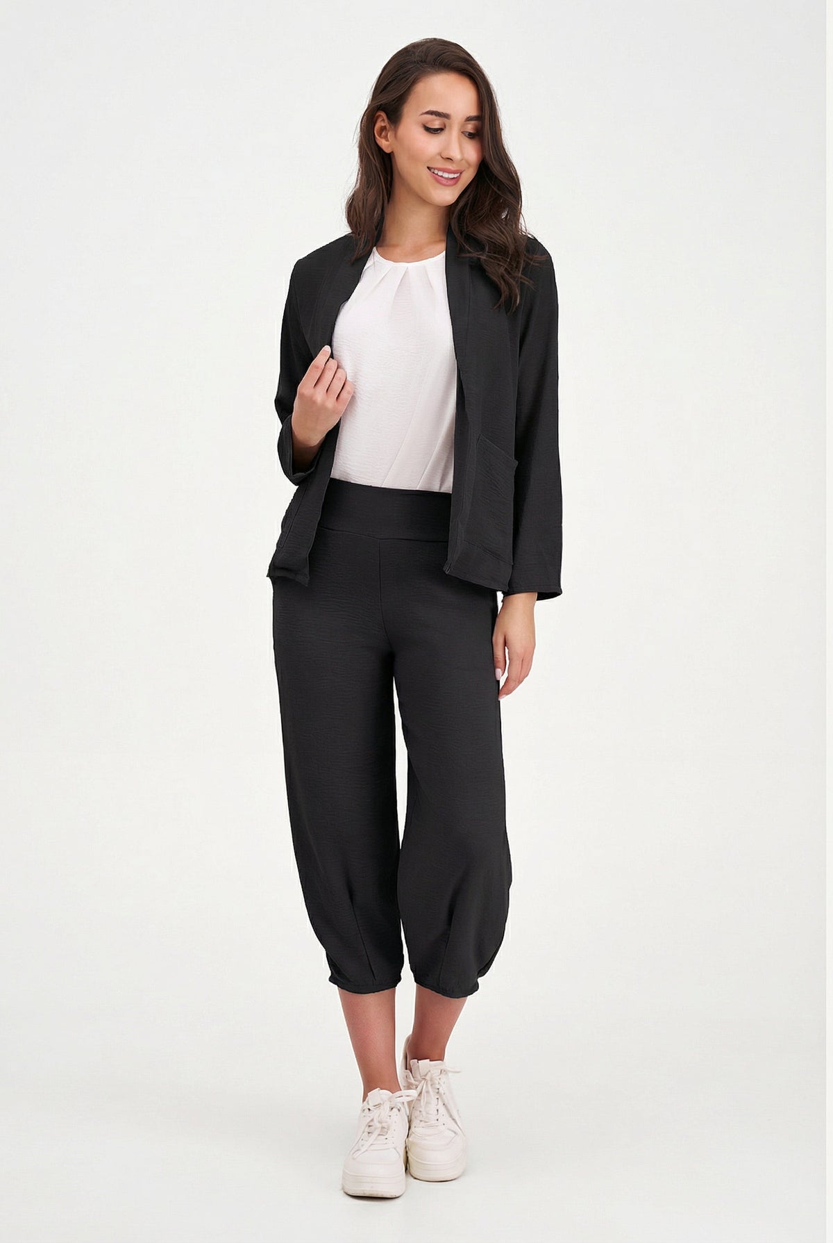 Women's Woven Cardigan