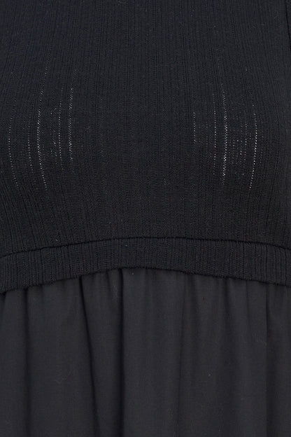 Women's Sleeveless Mock-Neck Dress