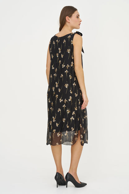 Women's Printed Sleeveless Dress