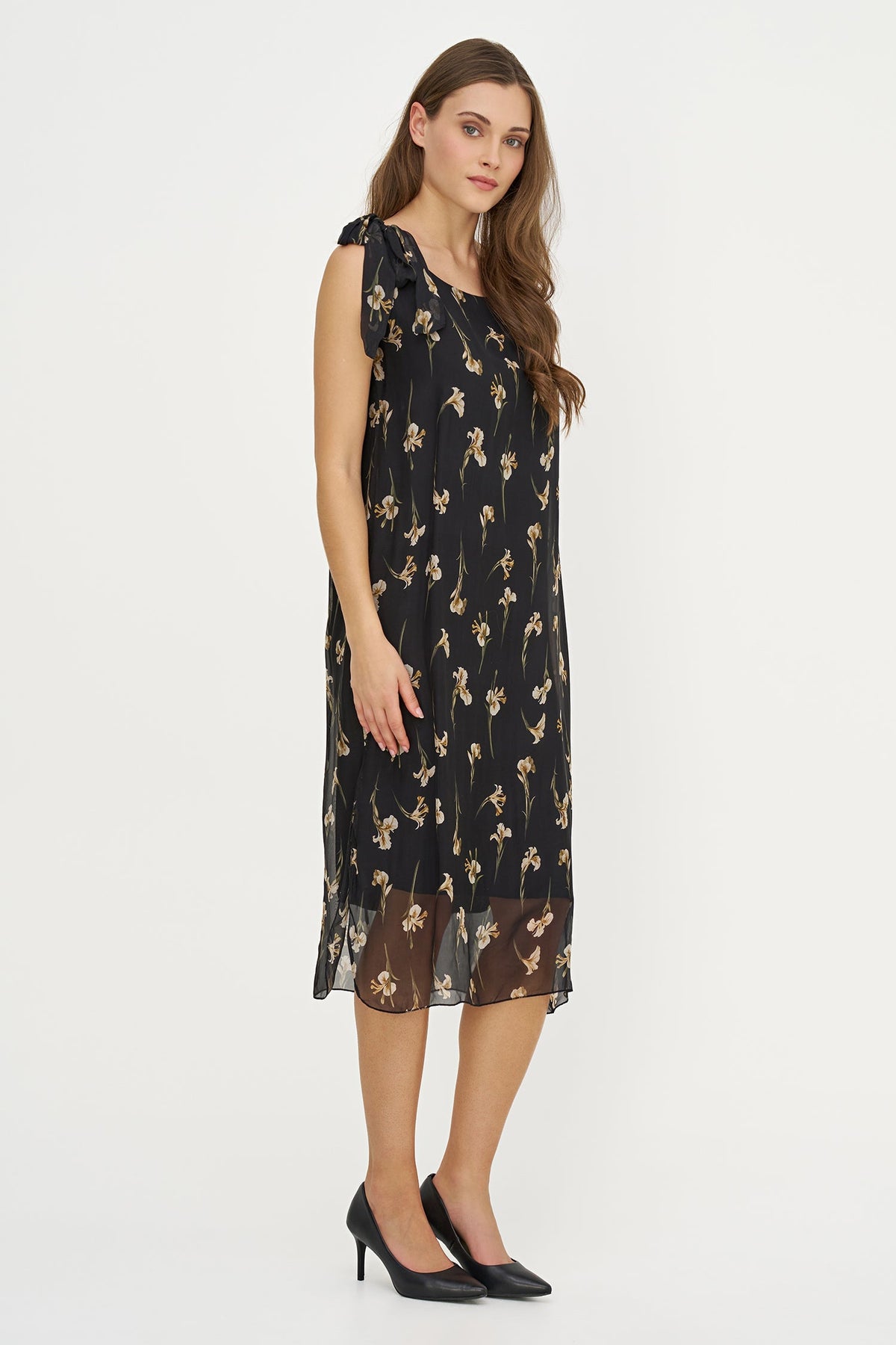 Women's Printed Sleeveless Dress