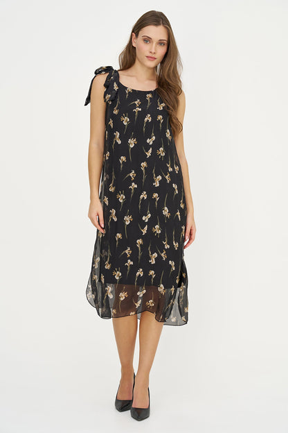 Women's Printed Sleeveless Dress
