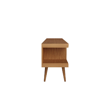 Eureka Modern 70.47" TV Stand with 4 Shelves - Maple Cream