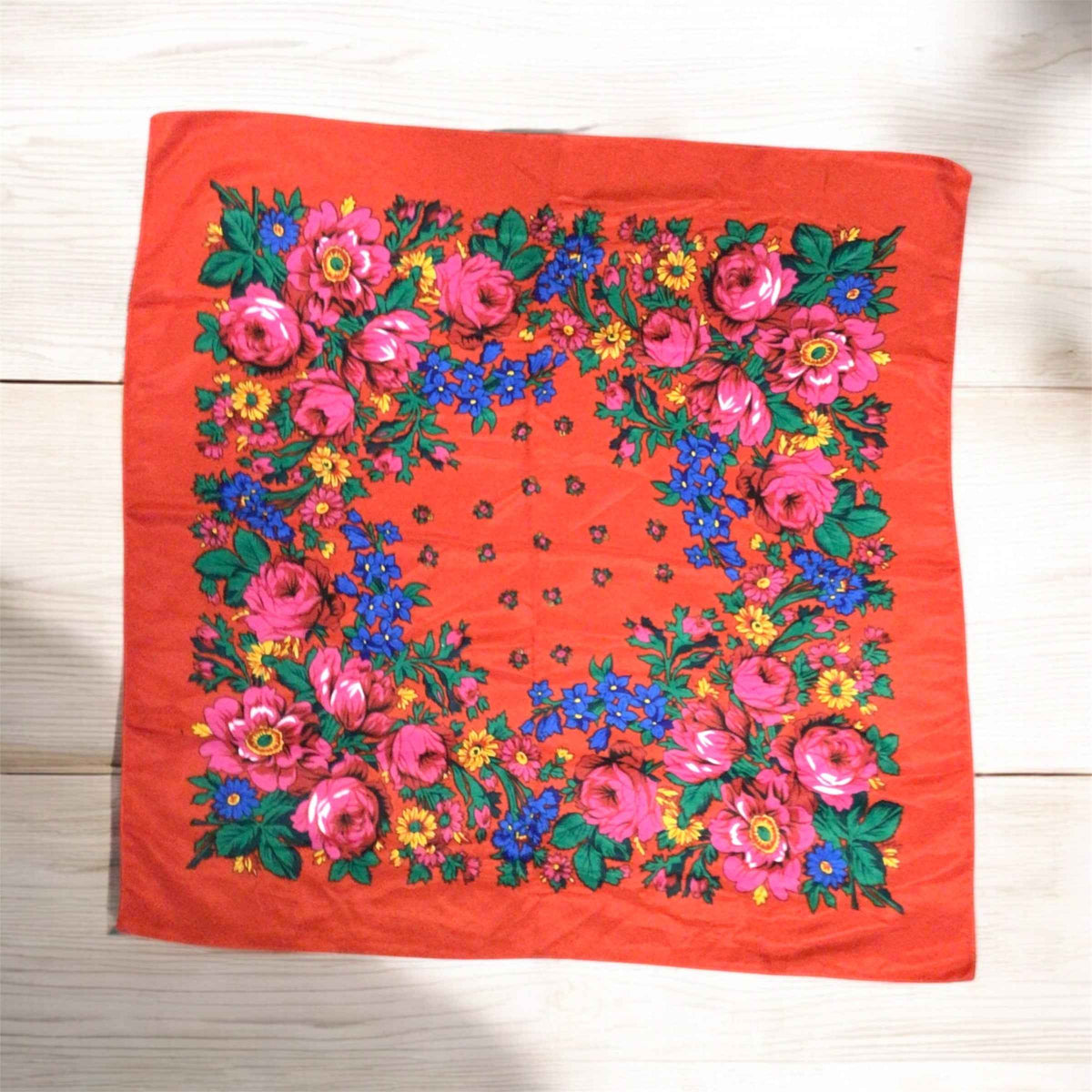 Scarlet( Red)Kokum Scarf