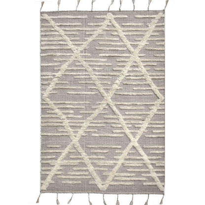 Rain Woven Wool 6X9 Rug