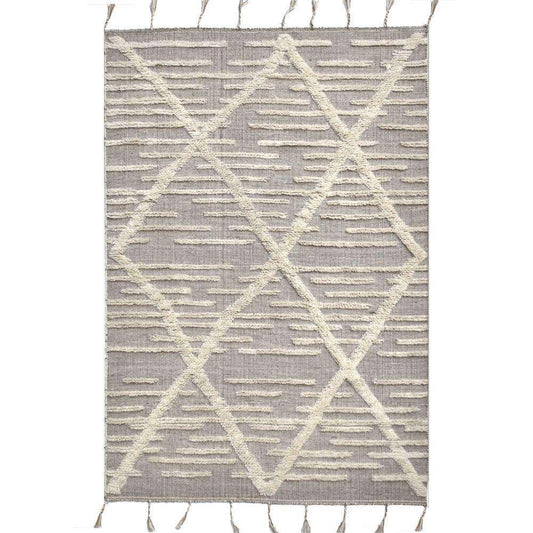 Rain Woven Wool 6X9 Rug