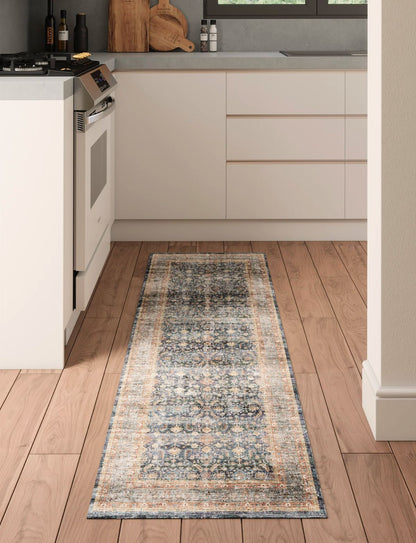 Davina Navy Lagoon Rug