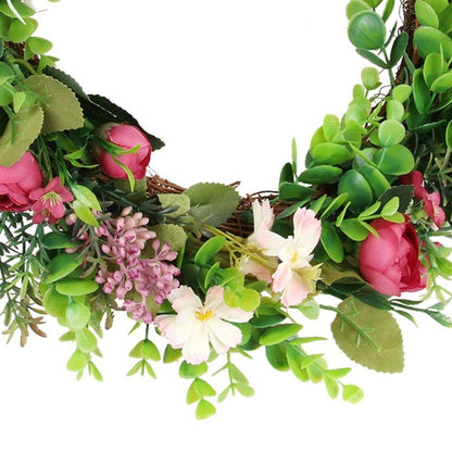 Jayla Artificial Floral Wreath 19.7''