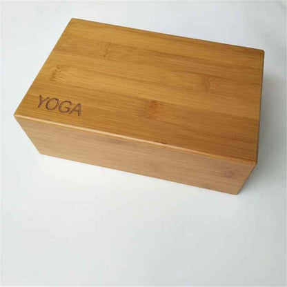 Bamboo & Wood Yoga Brick – Eco-Friendly Cork Yoga Block