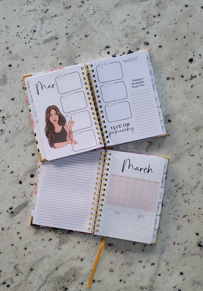 Get Shit Done Undated Sweary Planner | Day Planner