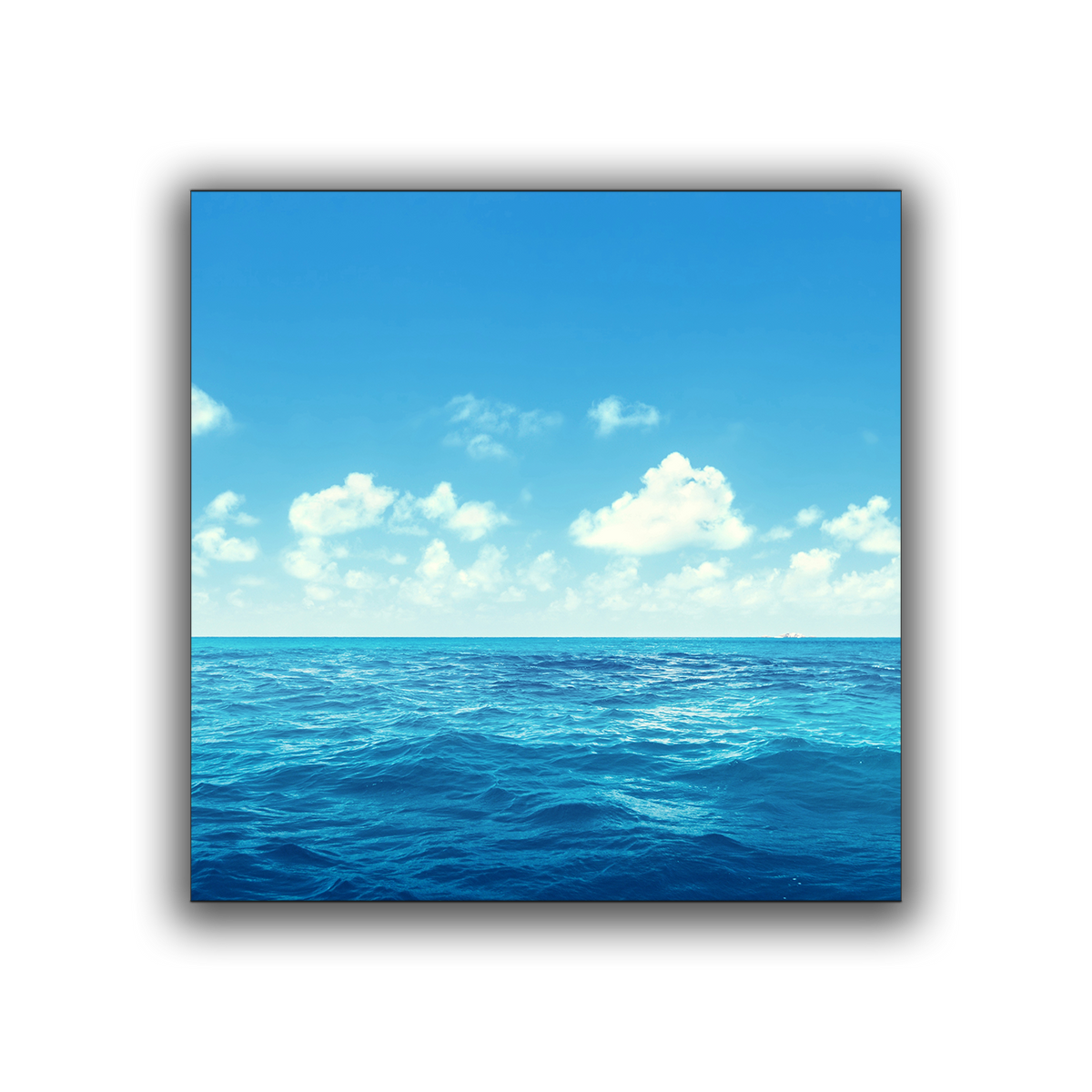 Handcrafted Custom Photo Canvas Print – Square