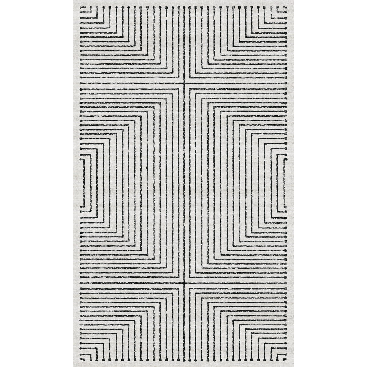 Bond Black & Ivory Rug