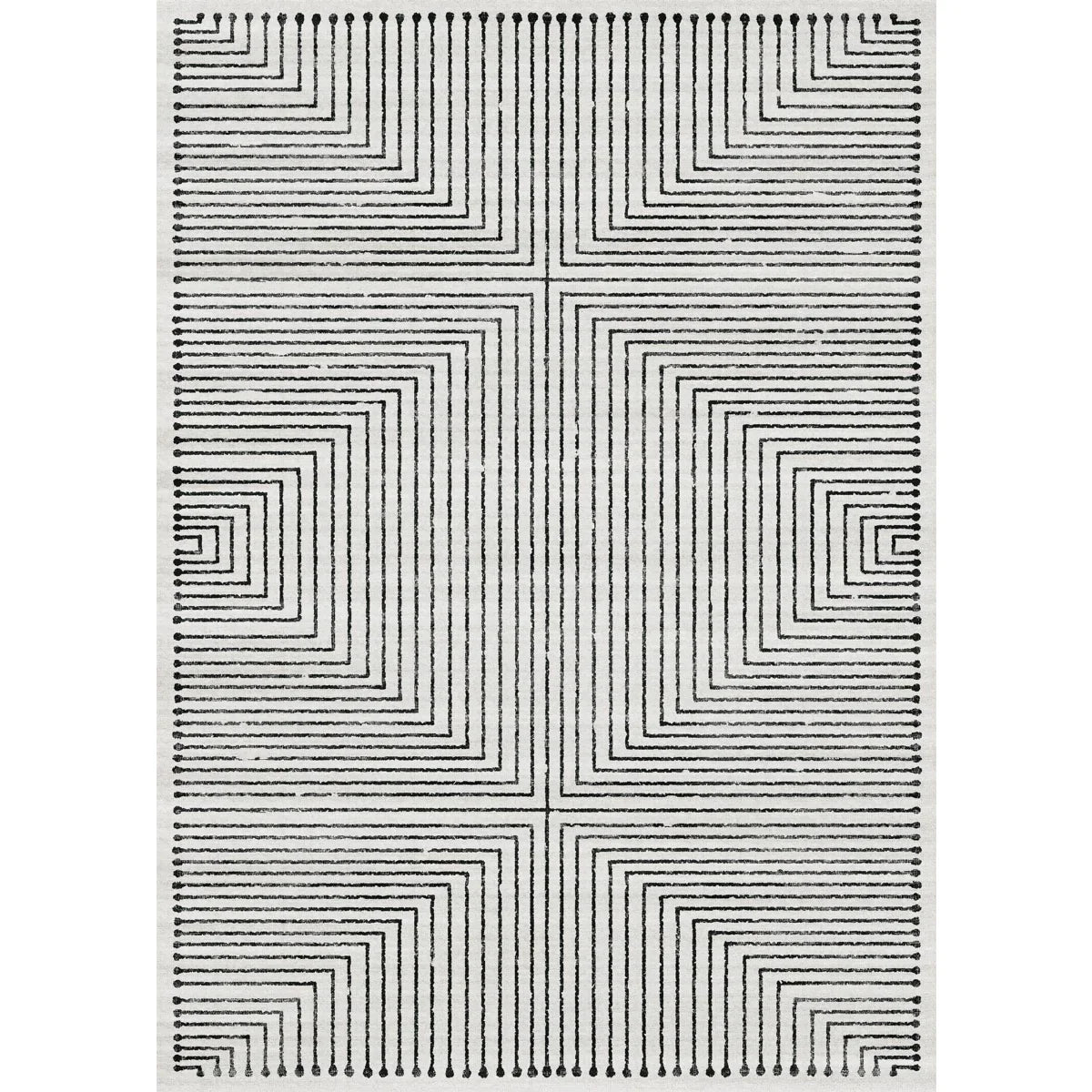 Bond Black & Ivory Rug