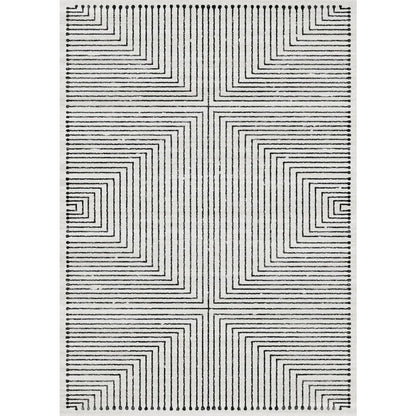 Bond Black & Ivory Rug