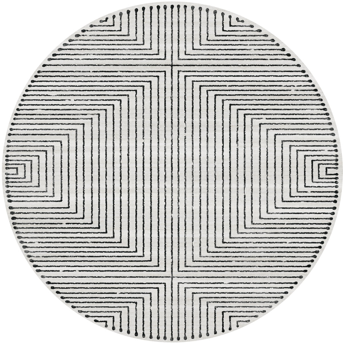 Bond Black & Ivory Rug