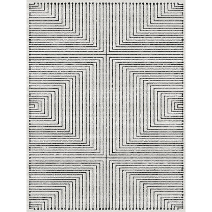 Bond Black & Ivory Rug