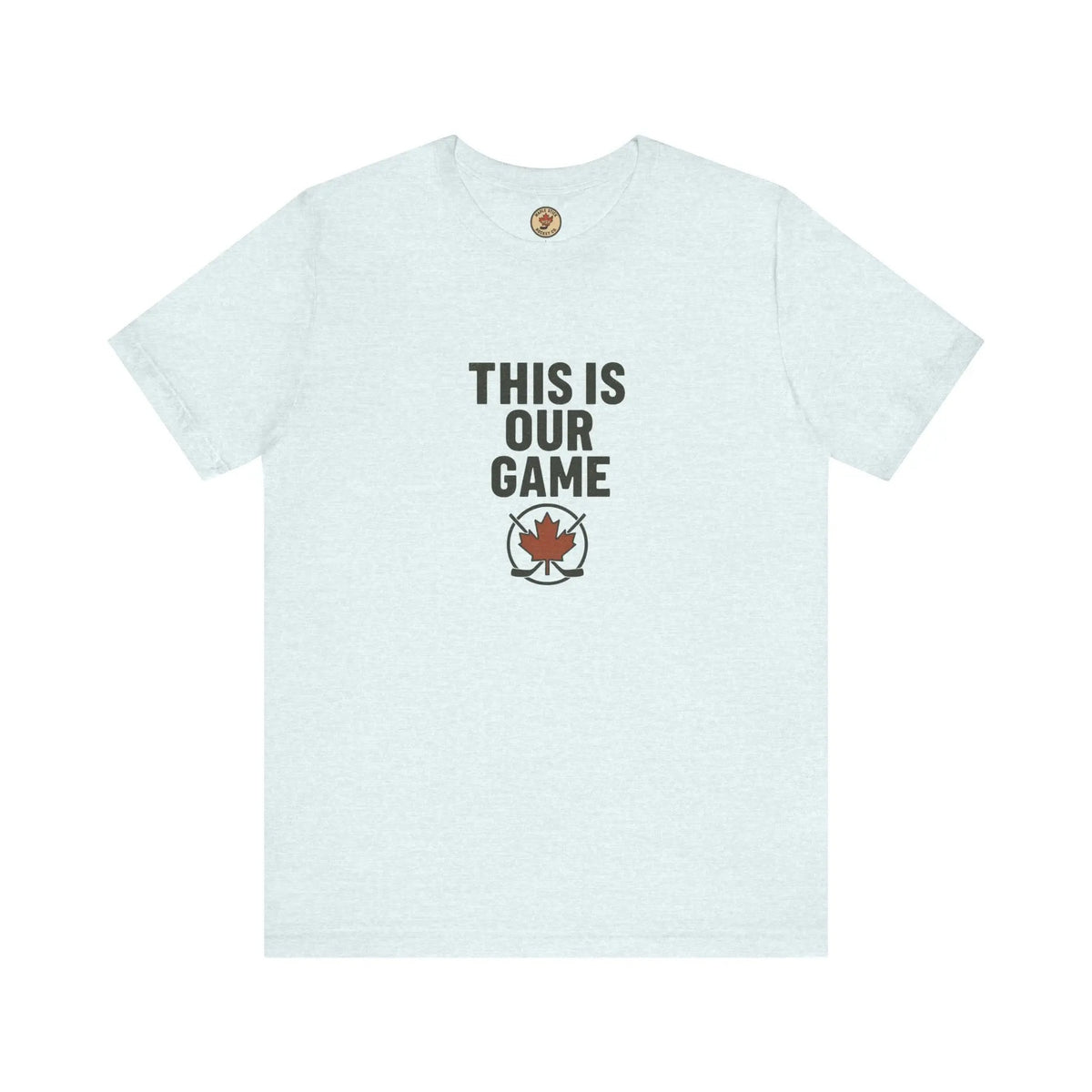 Canada Maple Leaf Hockey T-Shirt – This Is Our Game Tee