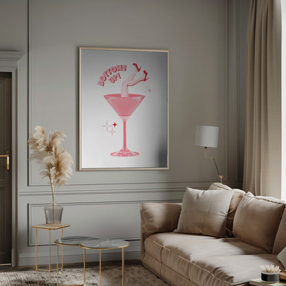 Wall art Martini Mischief
