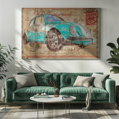 Wall art Art Volkswagen