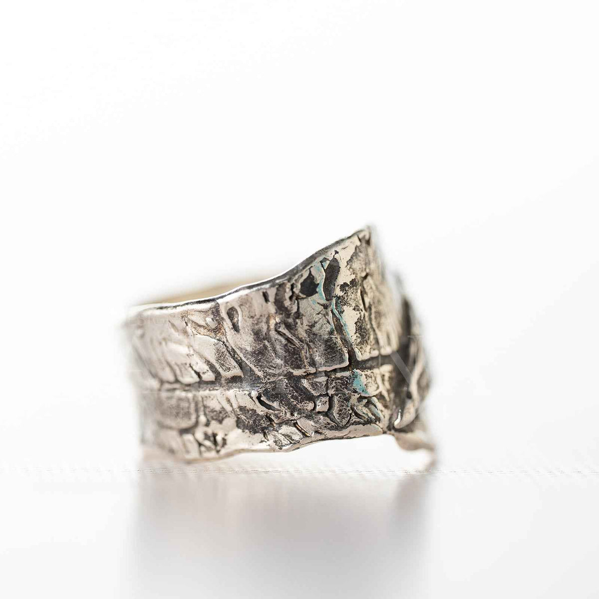 Croton Leaf Wrap Ring – Sterling Silver or 18K Gold (Made to Order) - The Captiva Collection