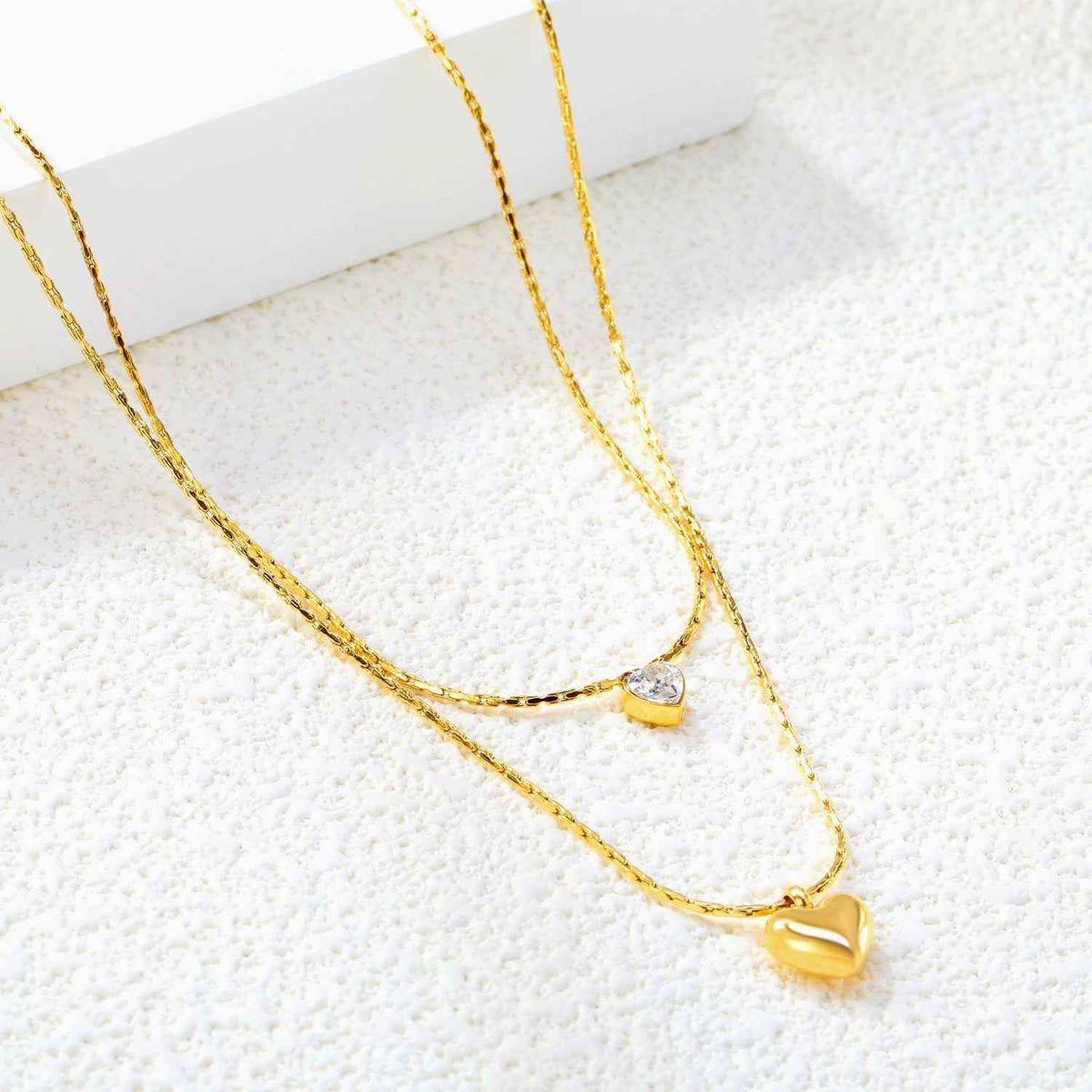 Heartfelt Layered Chain Necklace