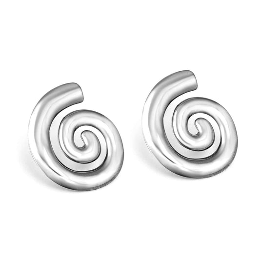 Spiral Radiance Earrings