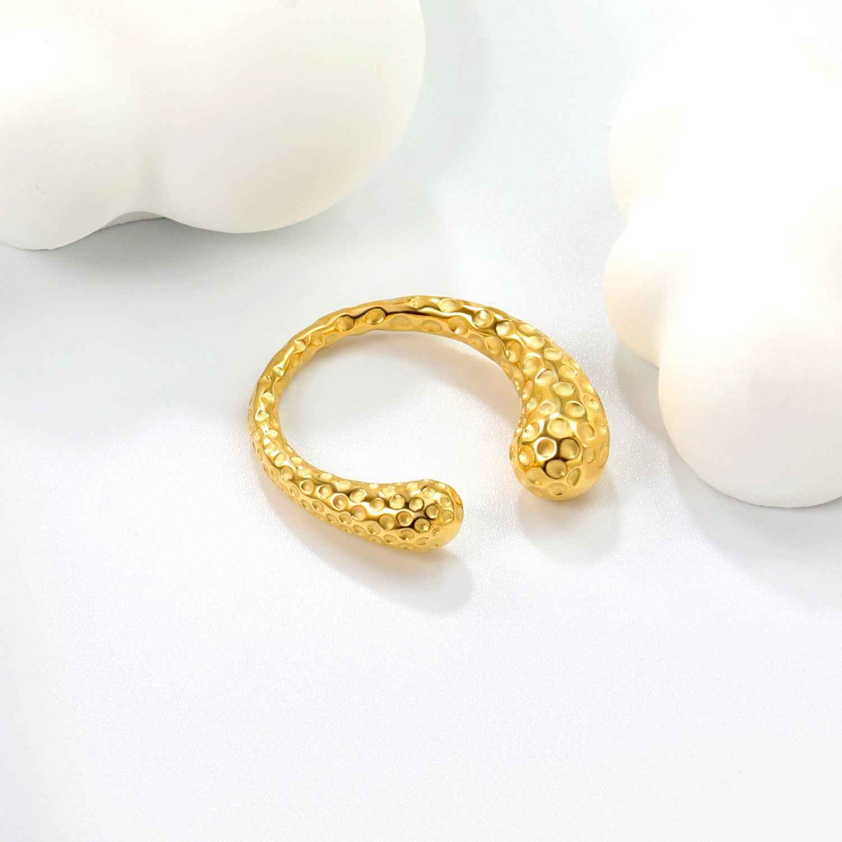 Pitted Gold Essence Ring