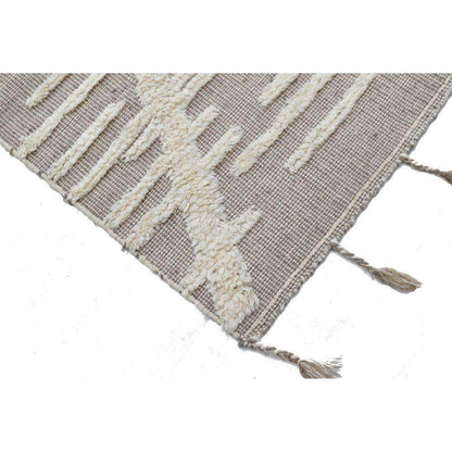 Rain Woven Wool 6X9 Rug