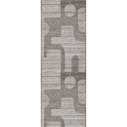 Puzzo Grey Silver Rug