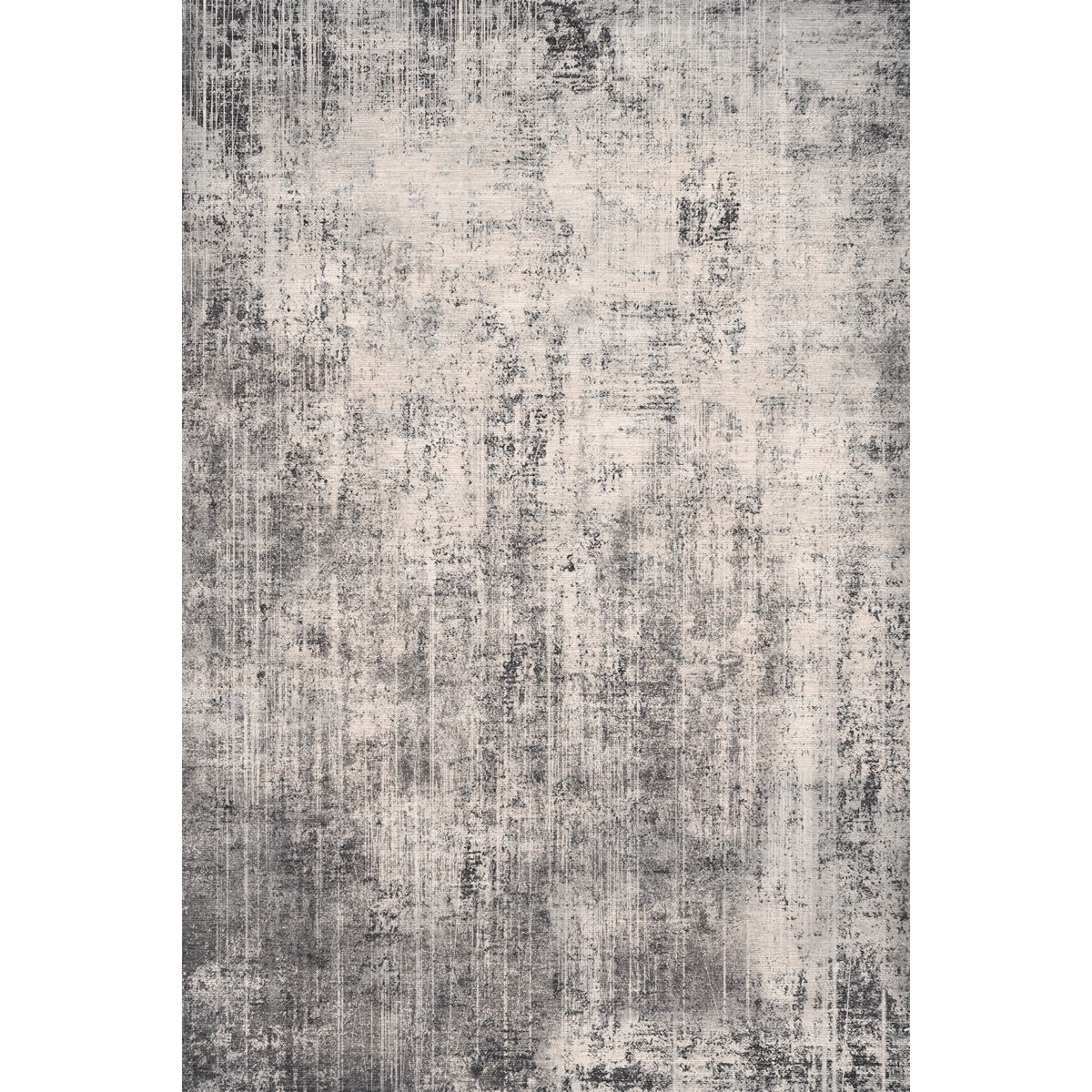 Willow Dark Grey White Rug