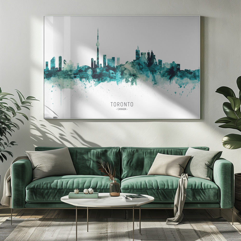 Wall art Toronto Canada Skyline