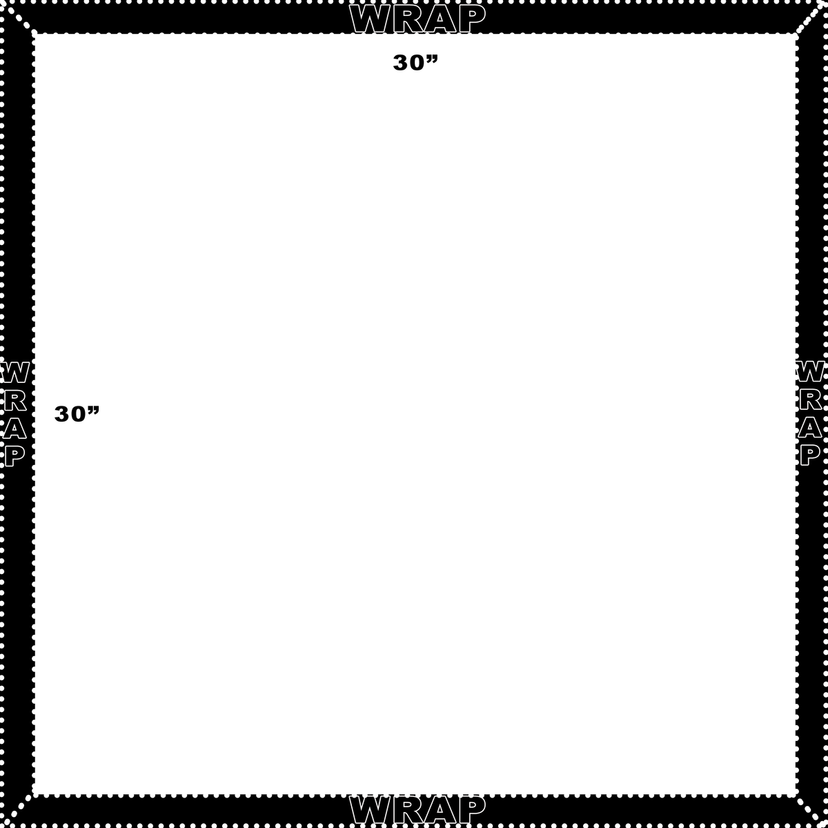 Handcrafted Custom Photo Canvas Print – Square
