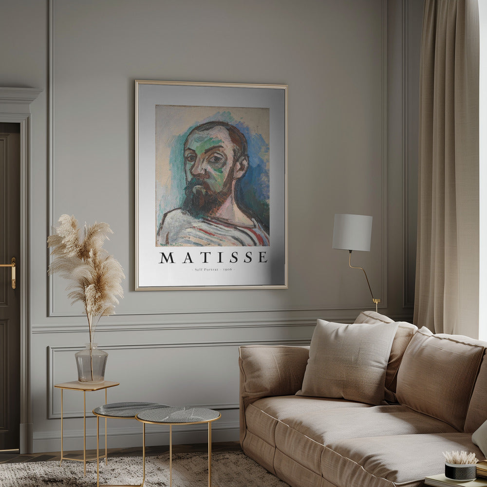 Wall art Self Portrait 1906 Poster
