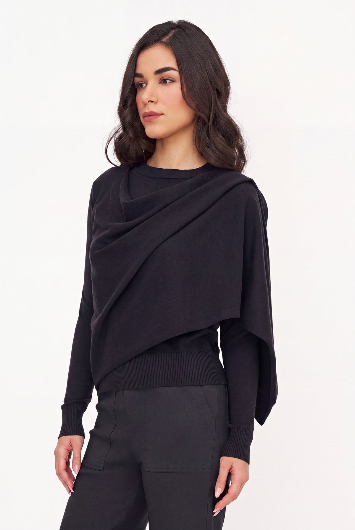 Women's Fine Knit Crew Neck Sweater