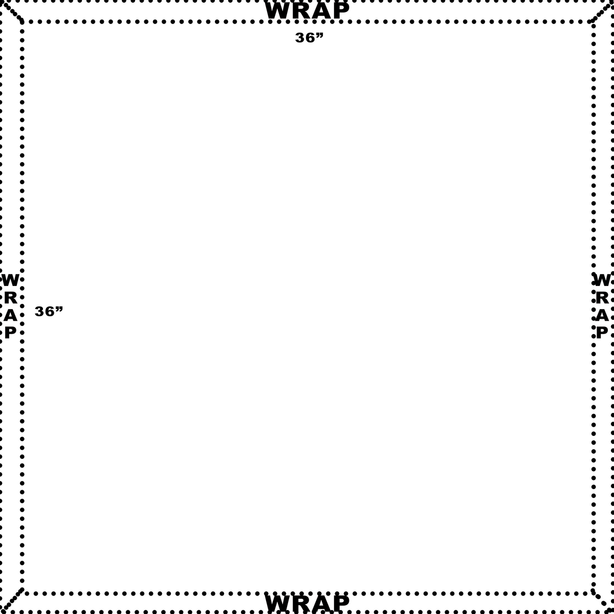 Handcrafted Custom Photo Canvas Print – Square