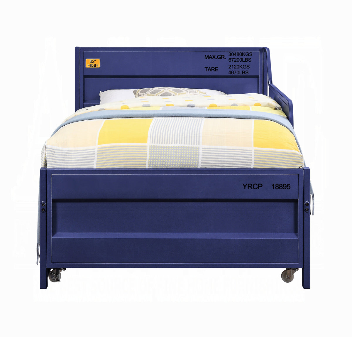 Kamotsu Daybed w/Trundle - Blue