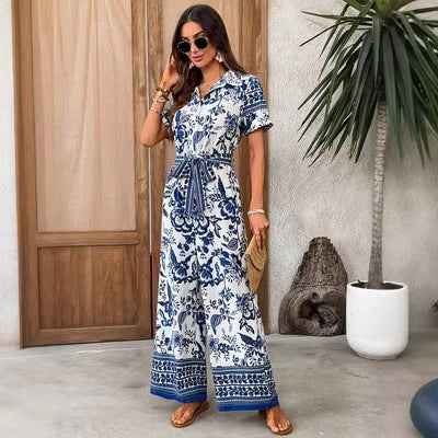 Stylish Minimalist And Relaxed Fit Womens Jumpsuit