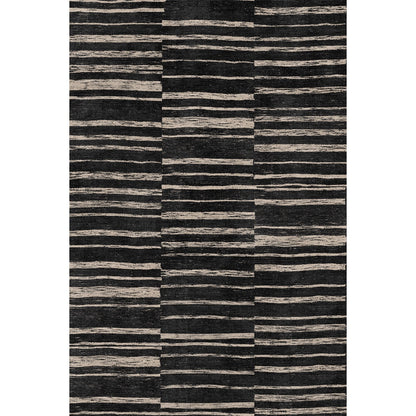 Sahara Black & Natural Rug