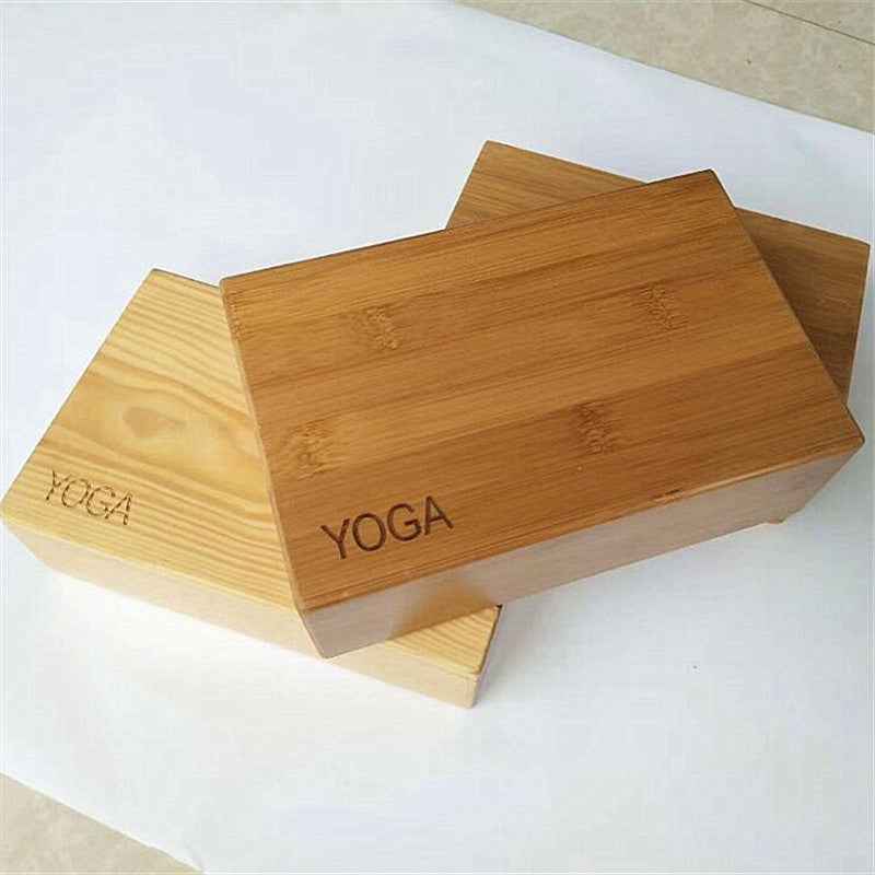 Bamboo & Wood Yoga Brick – Eco-Friendly Cork Yoga Block