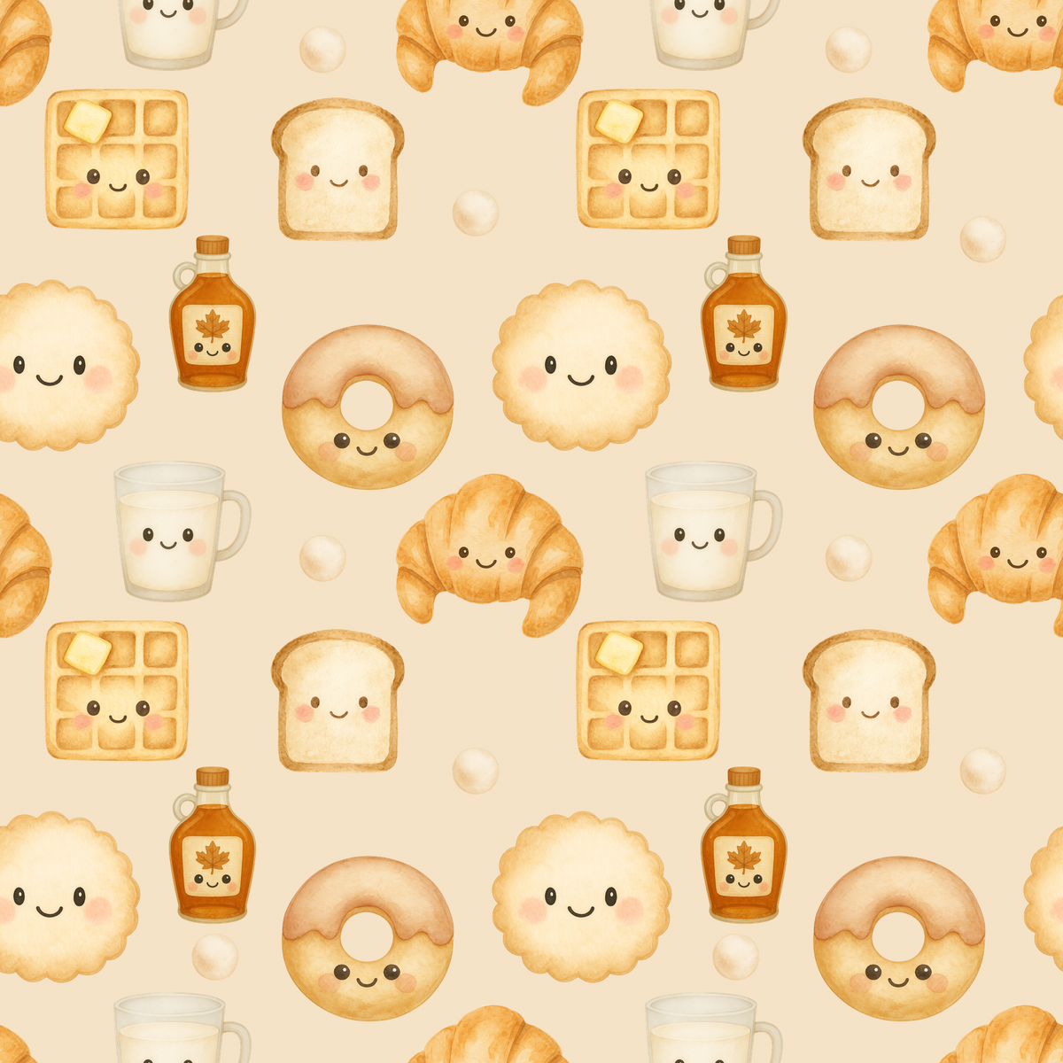 Couverture minky petit déjeuner Canadien 🧇 petite