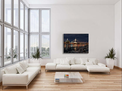 Winnipeg Skyline Wall Art - Canvas Prints - RGB Varnish