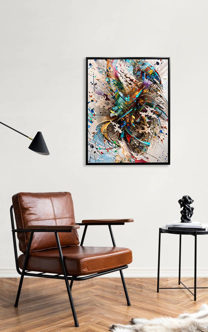 Wall Art-Abstract 1-Canvas Printed-Artwork