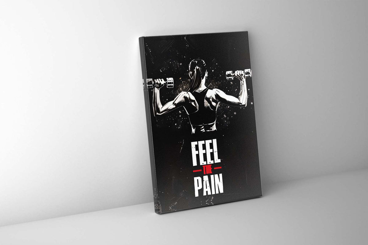 Bodybuilding Inspiration III Fitness Canvas Wall Art | 35 × 47 inches