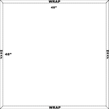 Handcrafted Custom Photo Canvas Print – Square