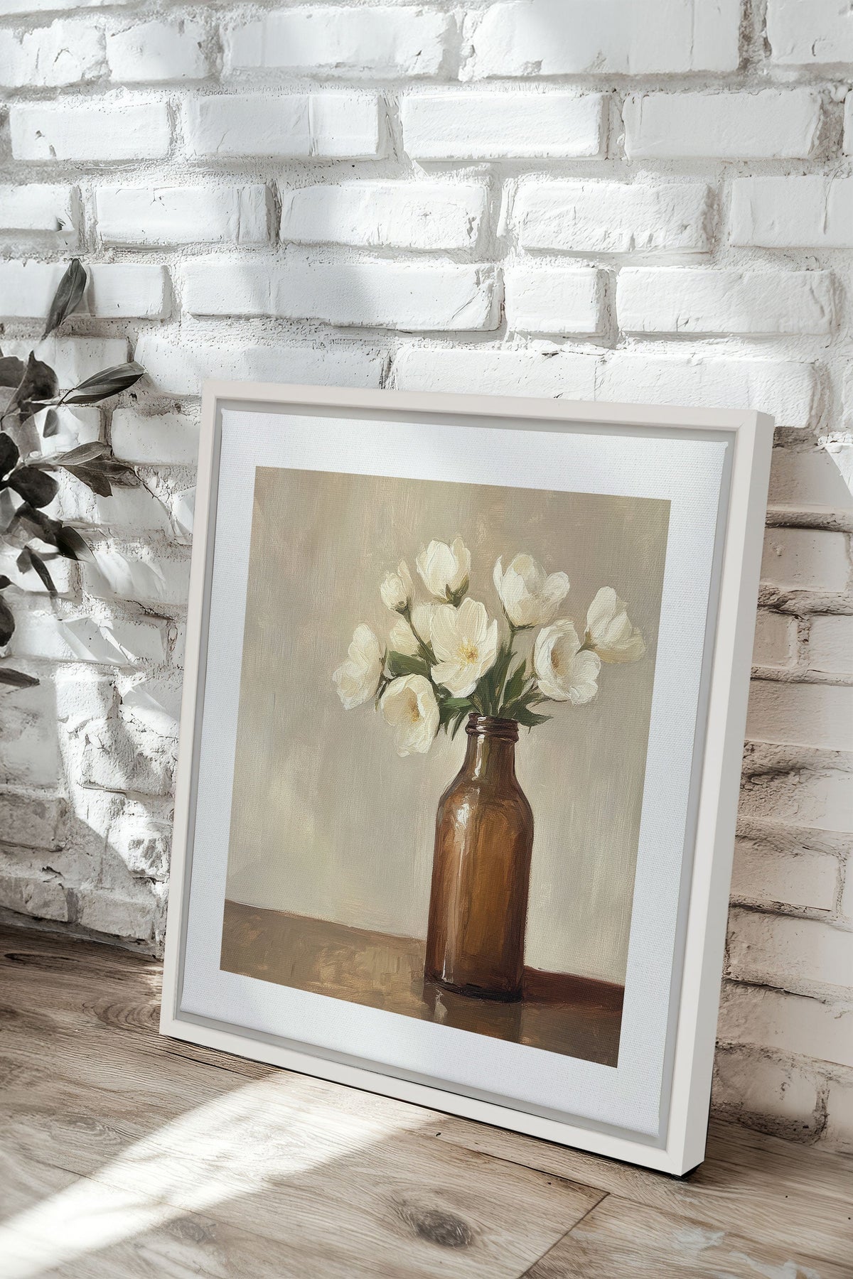 DOUCEUR FANÉE, Oeuvre sur toile étirée